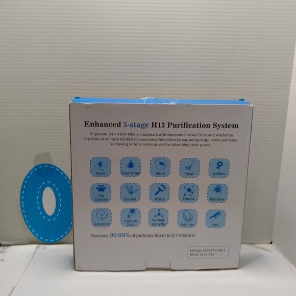 10L Pro HEPA Filter Replacement Set Compatible with Okaysou Airmax 10L Pro - Picture 9 of 11